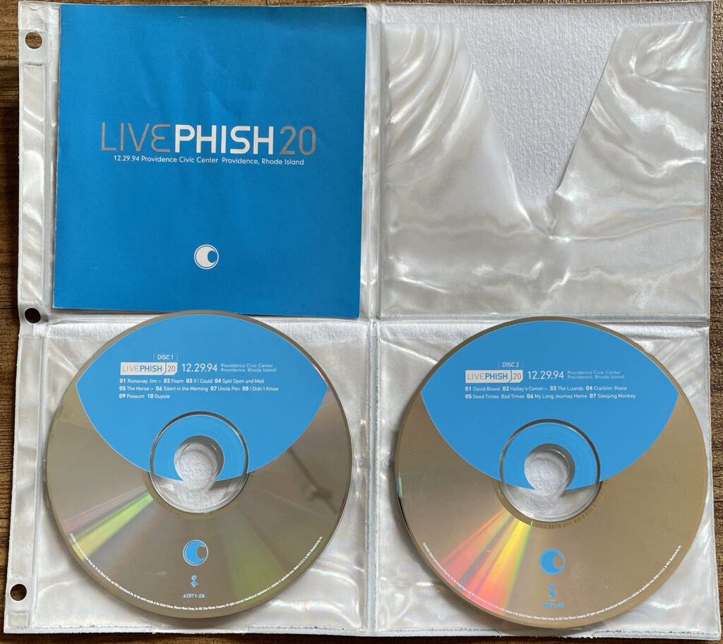 Live Phish 12-29-94 2 CD Set with Original Sleeve