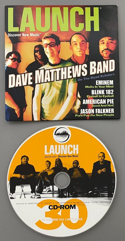 Launch 30 CD Rom Dave Matthews Feature