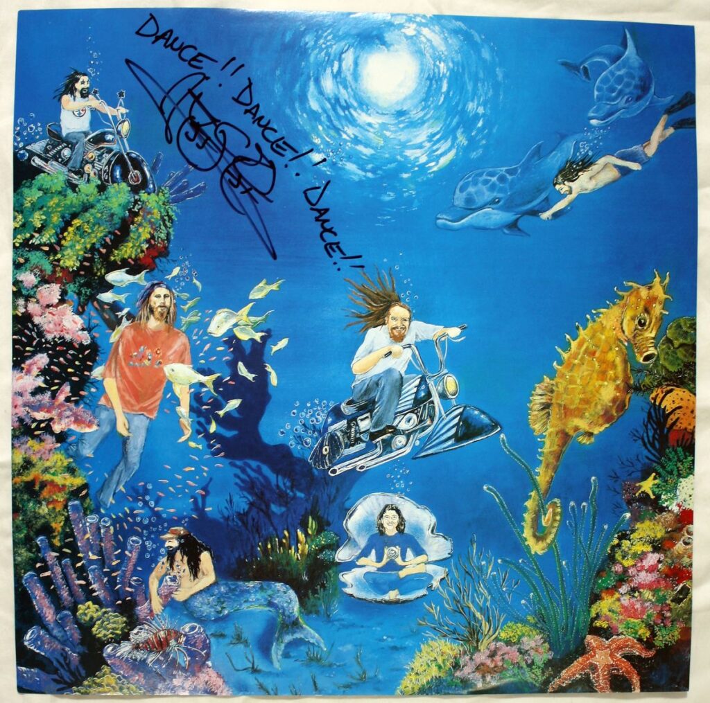 Ekoostik Hookah Seahorse CD Insert Never Folded (Autograhed by Johnny "Starcat" Polansky)