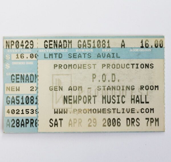 POD 4-29-06 Newport Music Hall, Columbus, OH