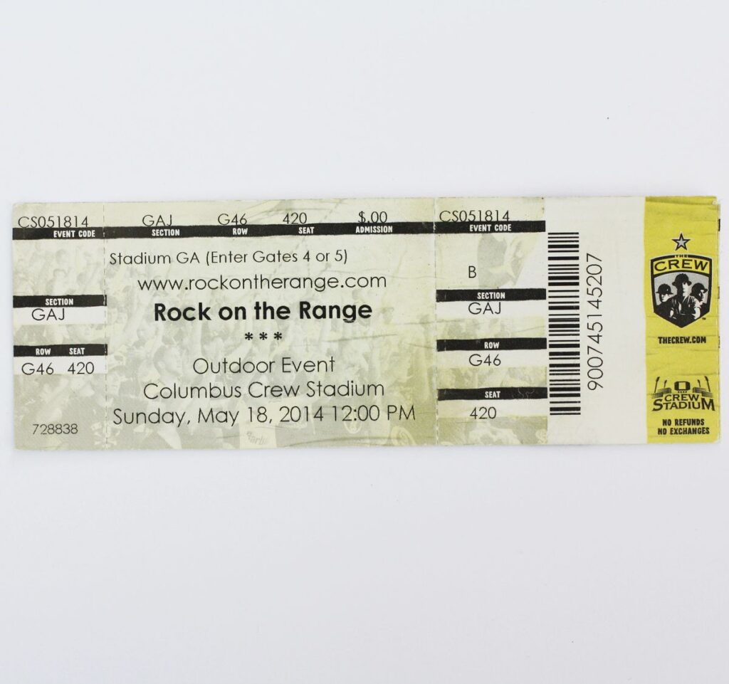 Rock on the Range 5-18-14 Columbus, OH