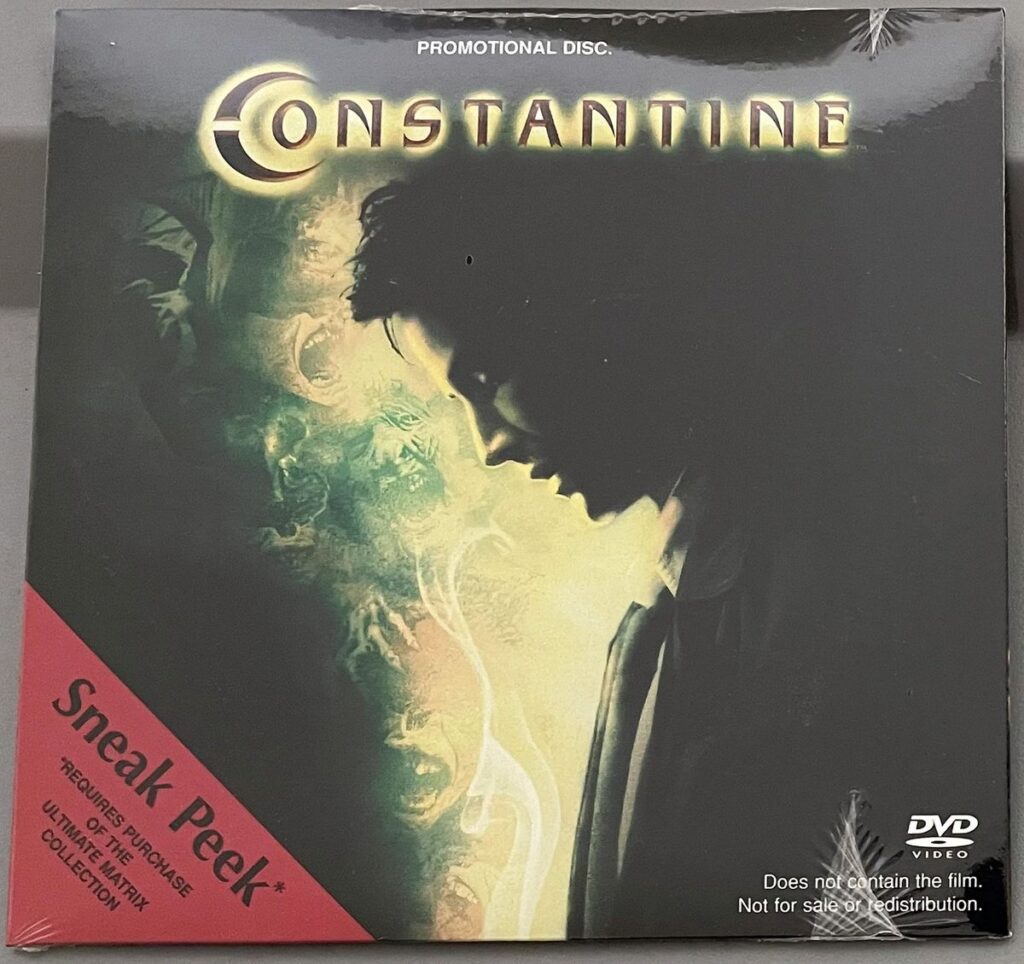2004 Constantine Promotional DVD Sealed
