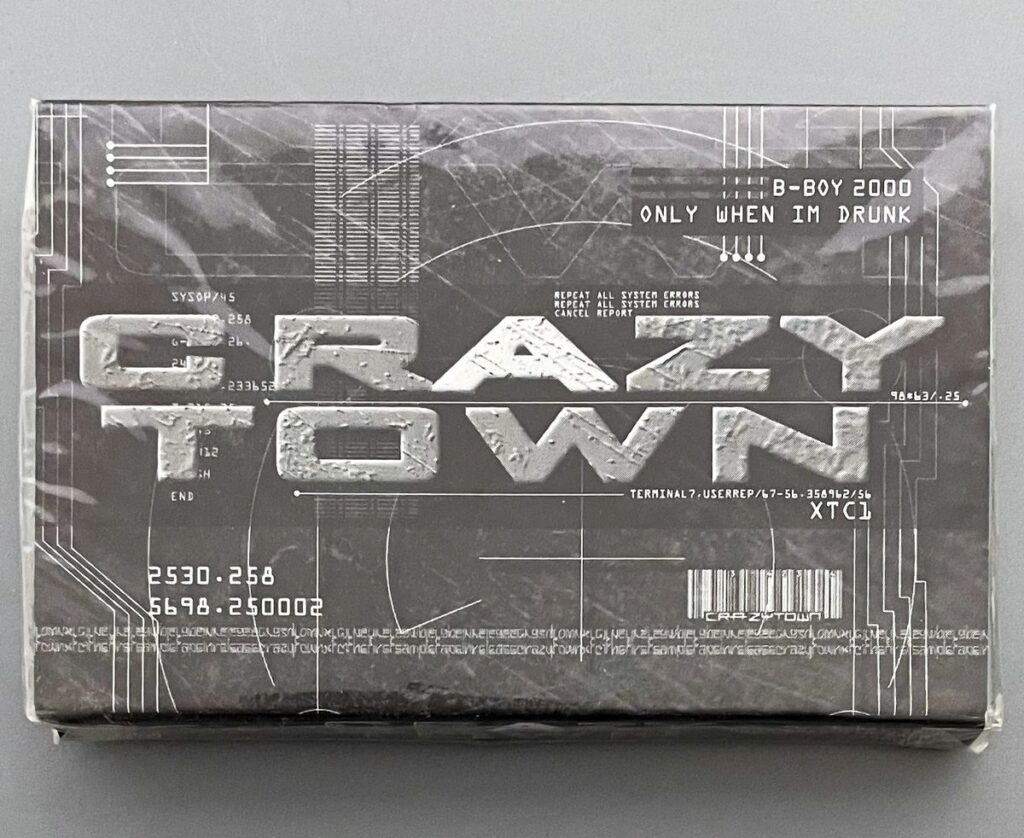 1999 Crazy Town Cassette Tape Single (Sealed)