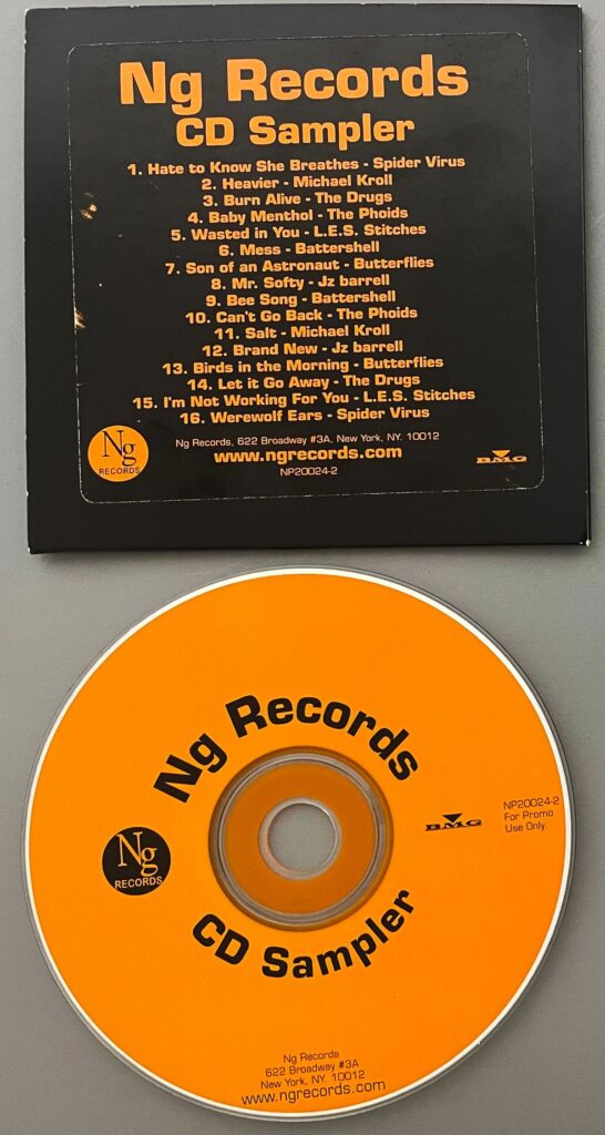 Ng Records CD Sampler