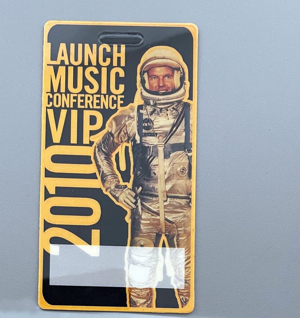 2010 Launch Music Conference VIP Unused