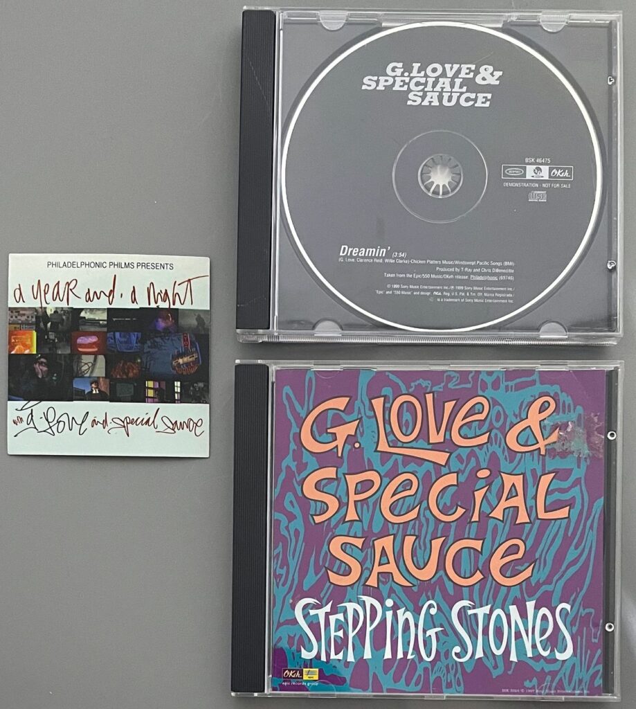 G Love & Special Sauce Promo Pack CDs and Card