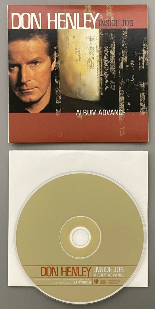 Don Henley Inside Job Album Advance