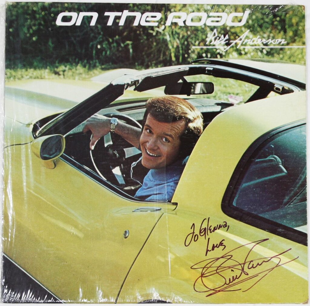Bill Anderson...On the Road Vinyl Record (Autographed)