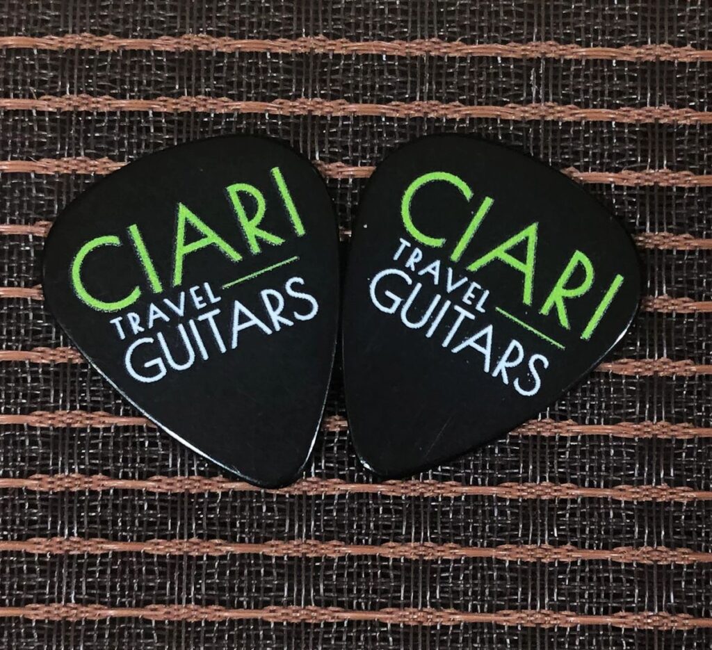 Ciari Travel Guitars Promotional Guitar Picks (2 Pieces)