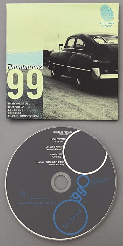 Blue Thumb Records Thumbprints '99 CD