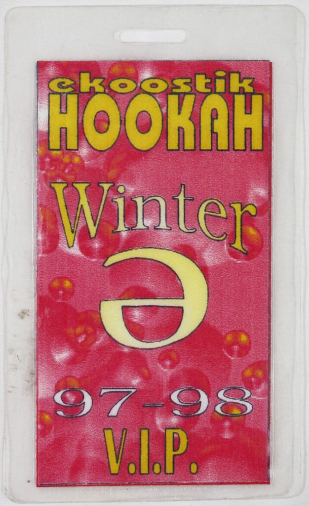 Ekoostik Hookah Winter 97-98 VIP Pass
