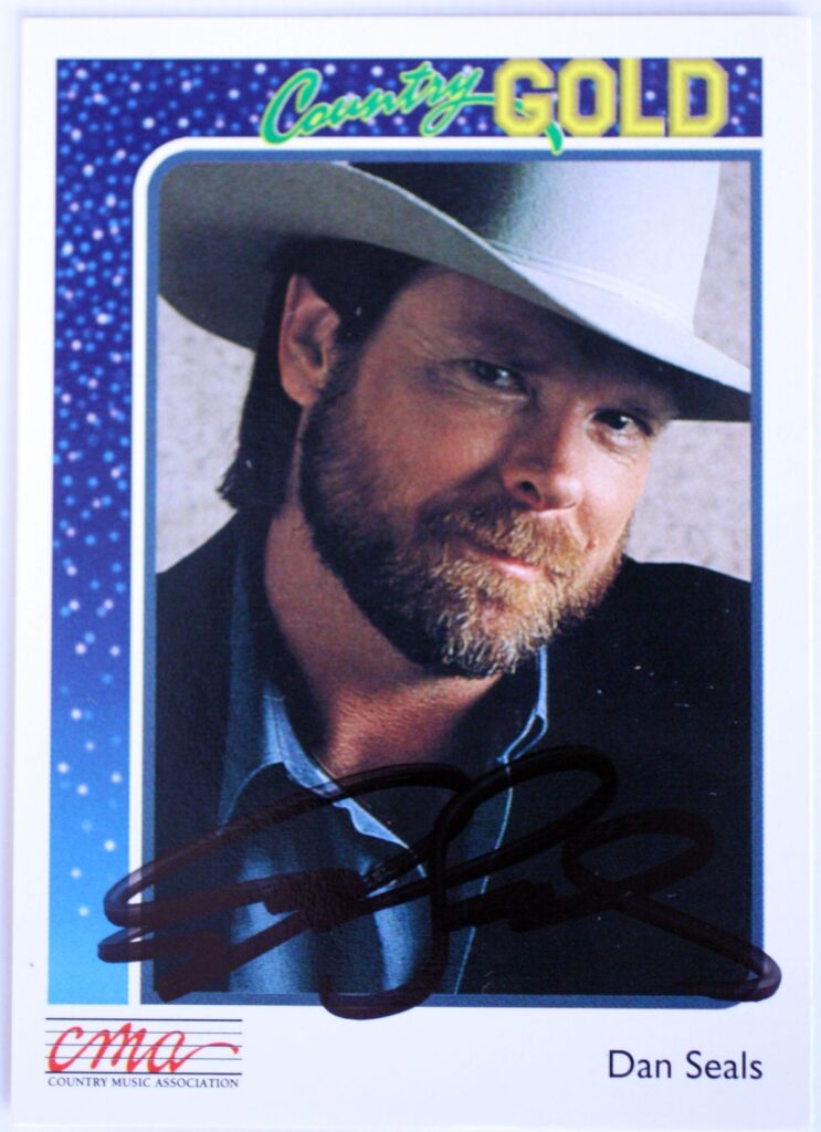 Dan Seals Autographed Trading Card