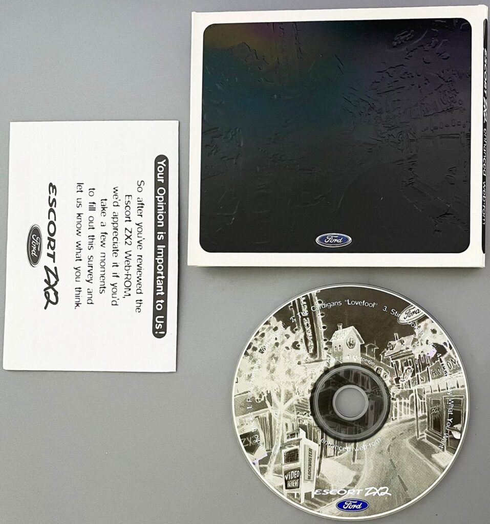 Ford Escort ZX2 Sampler CD
