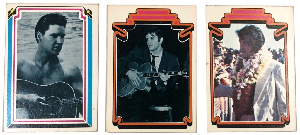 Elvis Presley Trading Cards (3 Pack) 1978
