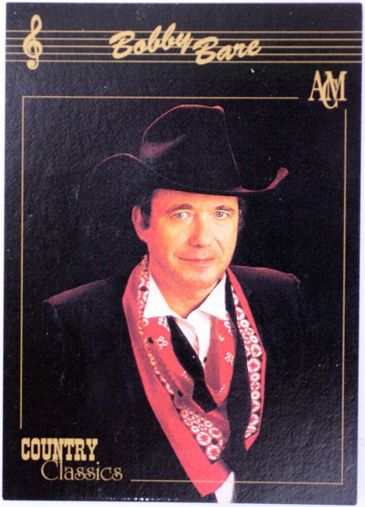 Bobby Bare Autographed Trading Card