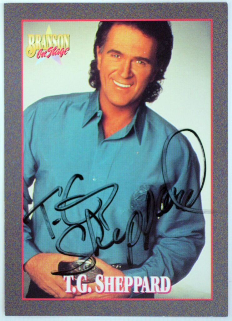 T.G. Sheppard Autographed Trading Card #2