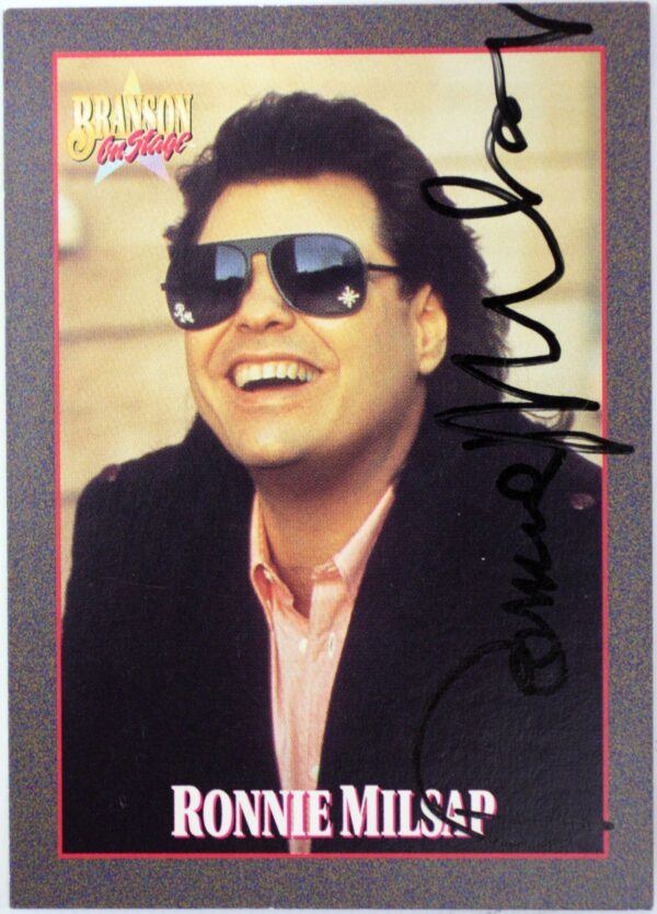 Ronnie Milsap Autographed Trading Card