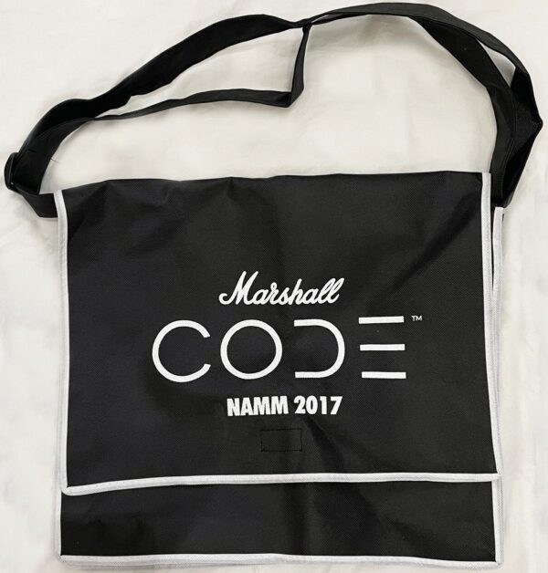 NAMM 2017 Marshall Code Canvas Messenger Bag