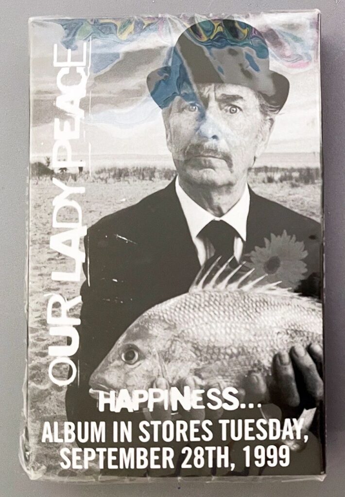 Our Lady Peace Happiness Promo Cassette (Sealed)