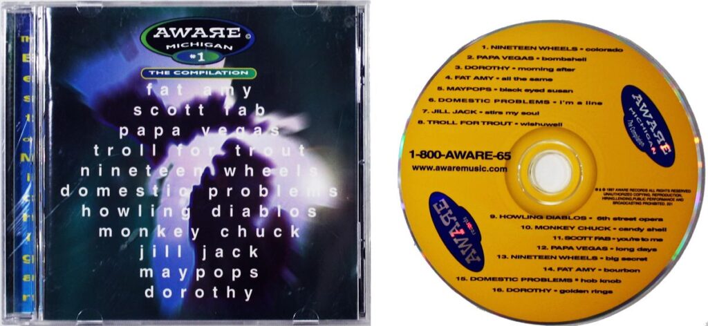 Aware Michigan 1 Compilation CD