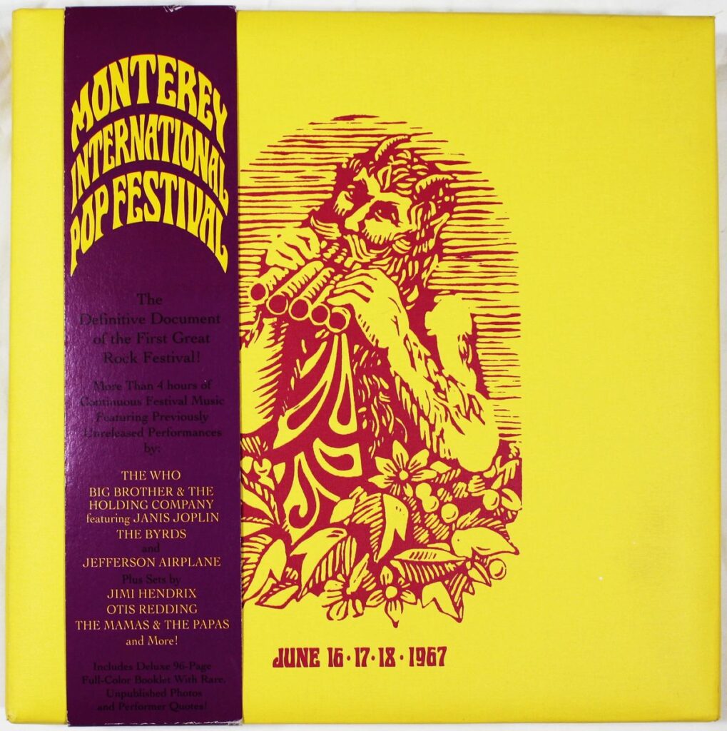 Monterrey Pop Festival Box Set 4 CD (Nearly New)