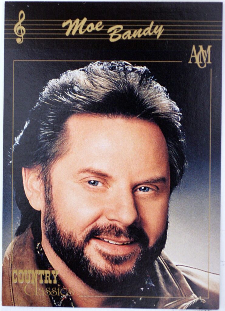 Moe Bandy Autographed Trading Card #3