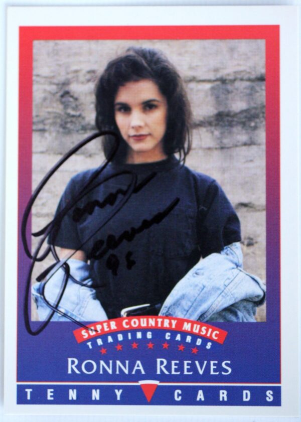 Ronna Reeves Autographed Trading Card