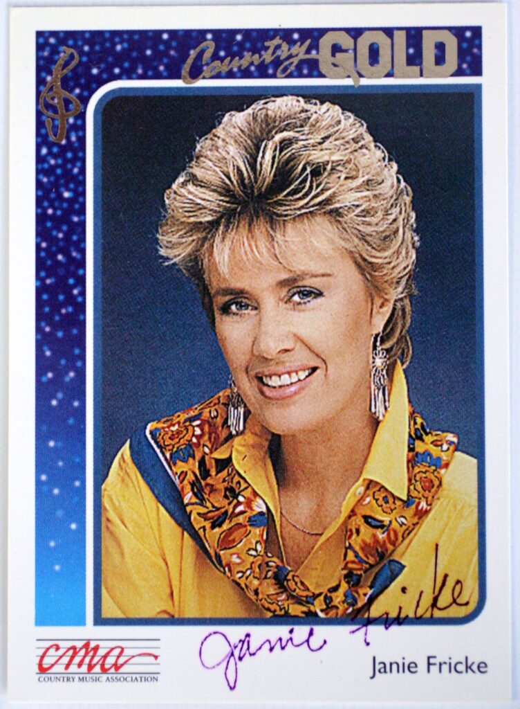 Janie Fricke Autographed Trading Card #2