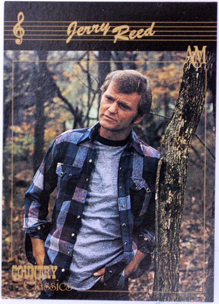 Jerry Reed Smokey and the Bandit Autographed Trading Card
