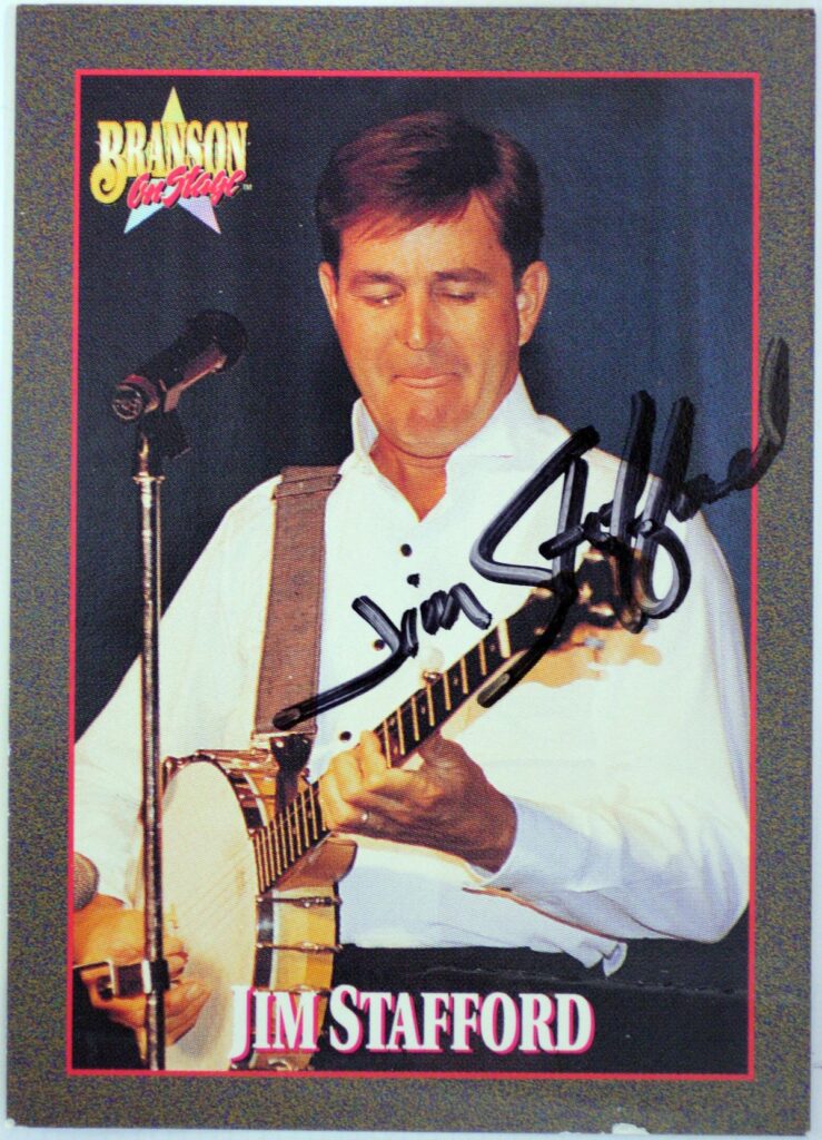 Jim Stafford Autographed Trading Card
