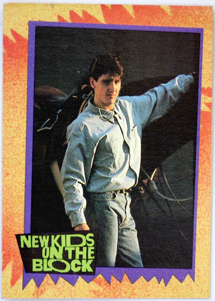 Jonathan Knight New Kids on the Block Autographed Trading Card