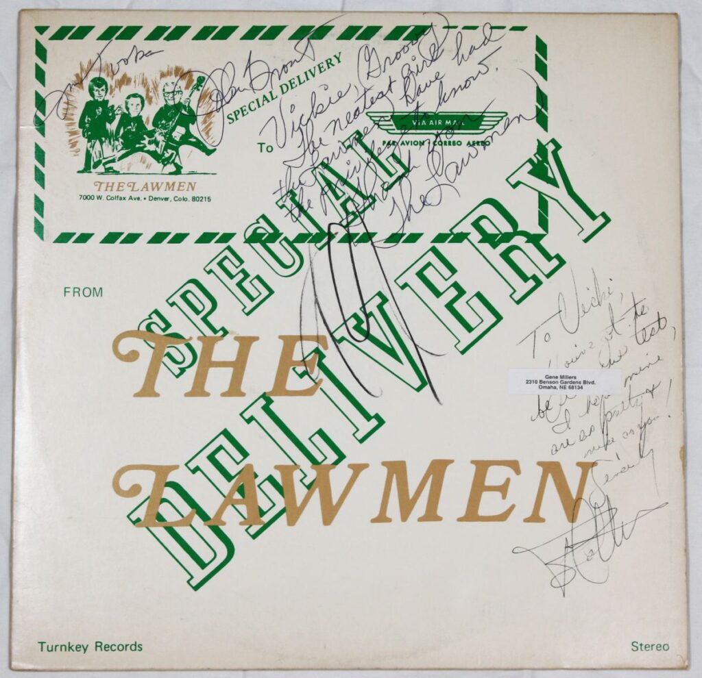 The Lawmen Special Delivery Vinyl Record (Autographed)