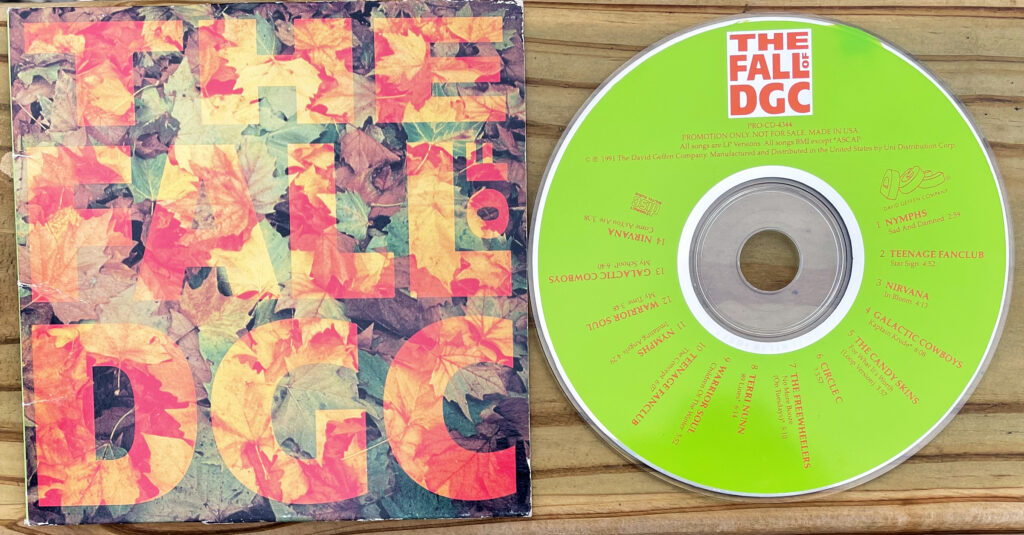 1991 The Fall of DGC Sampler CD