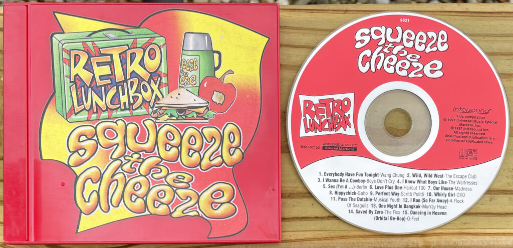 Retro Lunchbox - Squeeze the Cheeze